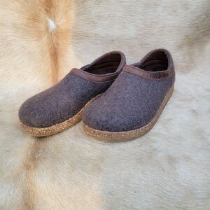 Haflinger Wool Clogs